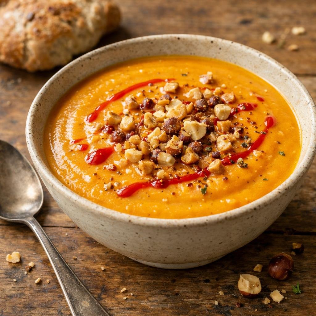 velouté potimarron piment