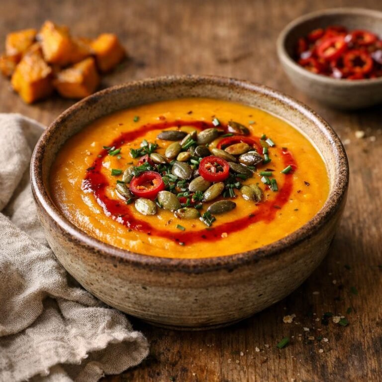 Velouté potimarron pimenté