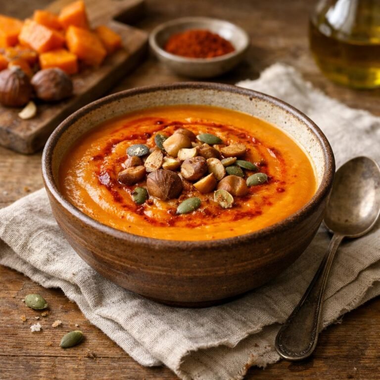 Velouté potimarron pimenton