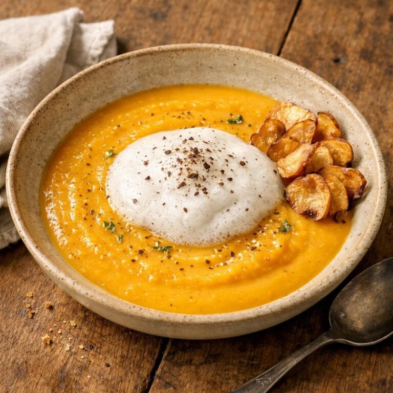 Velouté potimarron tonka