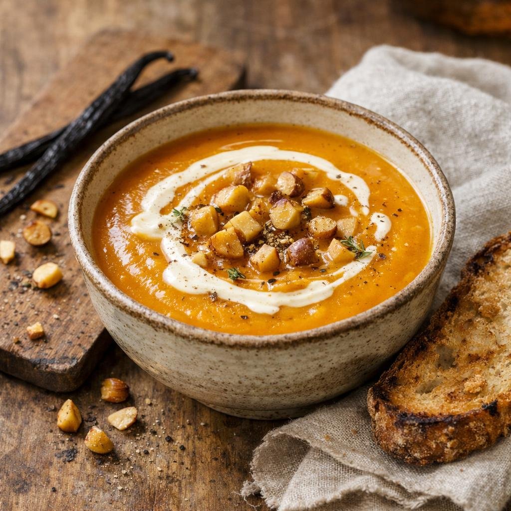 Velouté vanille potimarron